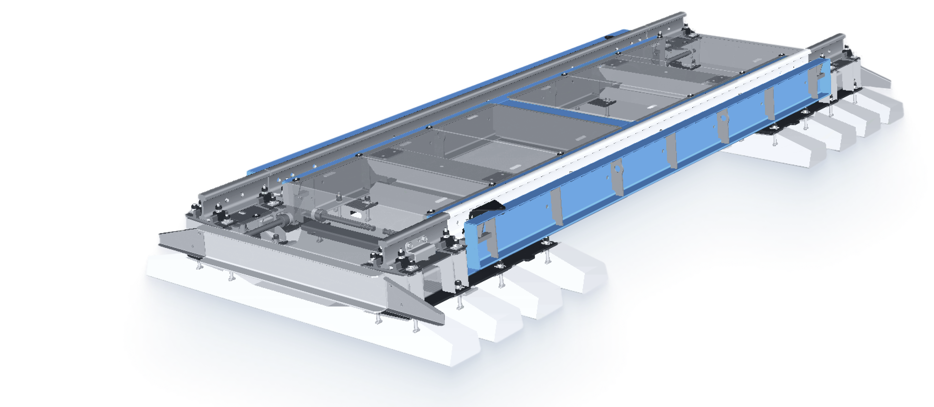 Вагонные весы для статического (стато-динамического или динамического) взвешивания вагонов на железной дороге